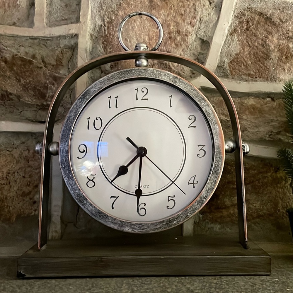 Rustic clock